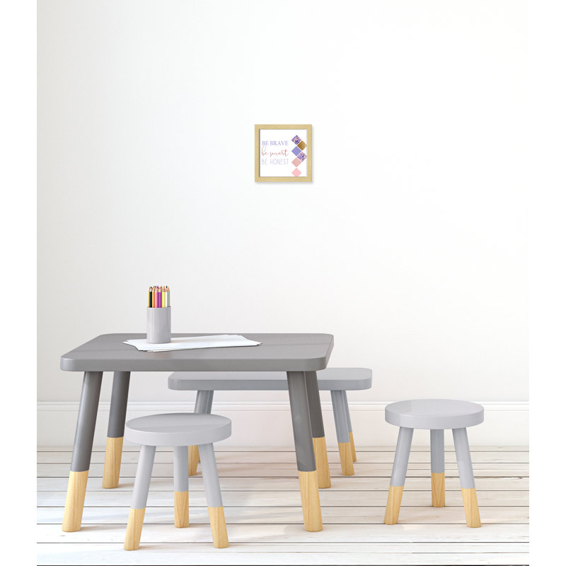Soyez solide 2, H 9 po x l 9 po x P 1,19 po, Cadre boîte champagne