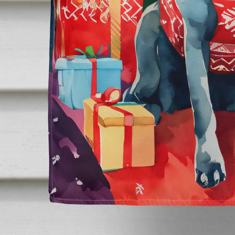 Double Sided Polyester Christmas, 40'' H x 28'' W