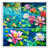 Toile avec cadre flottant blanc