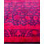 Overdyed Hand-Knotted Wool Modern-Contemporary Pink Area Rug 9' 2" x 11' 9"
