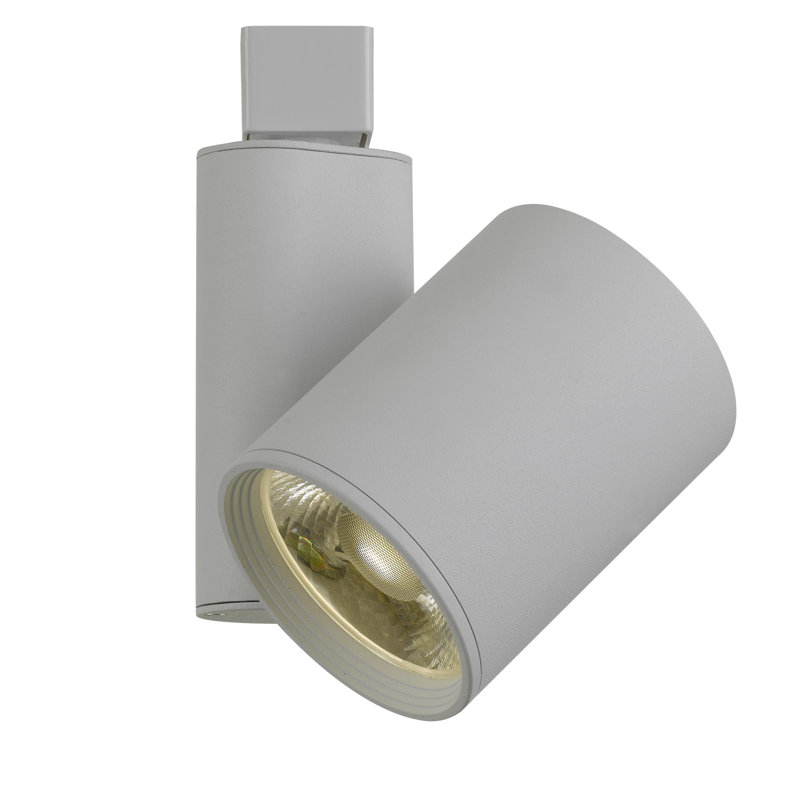 Tête de luminaire de rail à del intégrée, Blanc