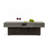 Outdoor Propane Fire Pit Table- 55x 23 inch, 50,000 BTU Gas Fire Pit, Suitable for Outdoor, Patio, Balcony, Three Adjustable Height Options