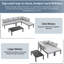 6-seater Modular Garden Lounge Set