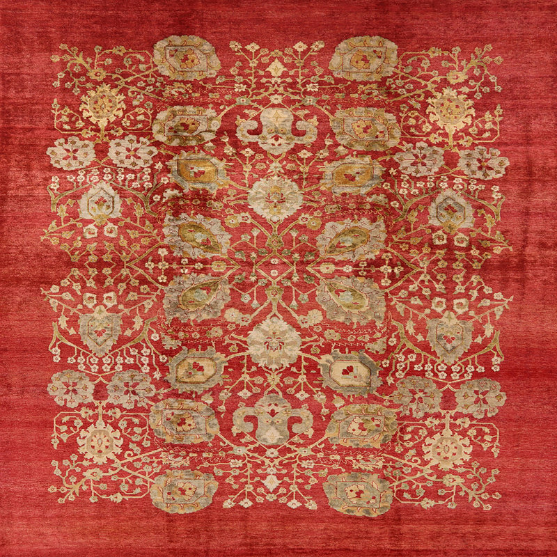 Oriental Indoor Rug, Square 8'