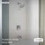 Baignoire et douche Posi-Temp Moen Conway avec valve incluse-39885045