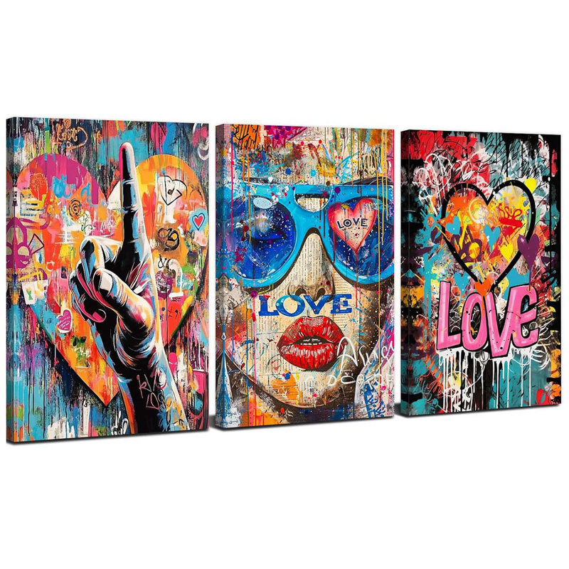 3 Piece Wrapped Canvas Print