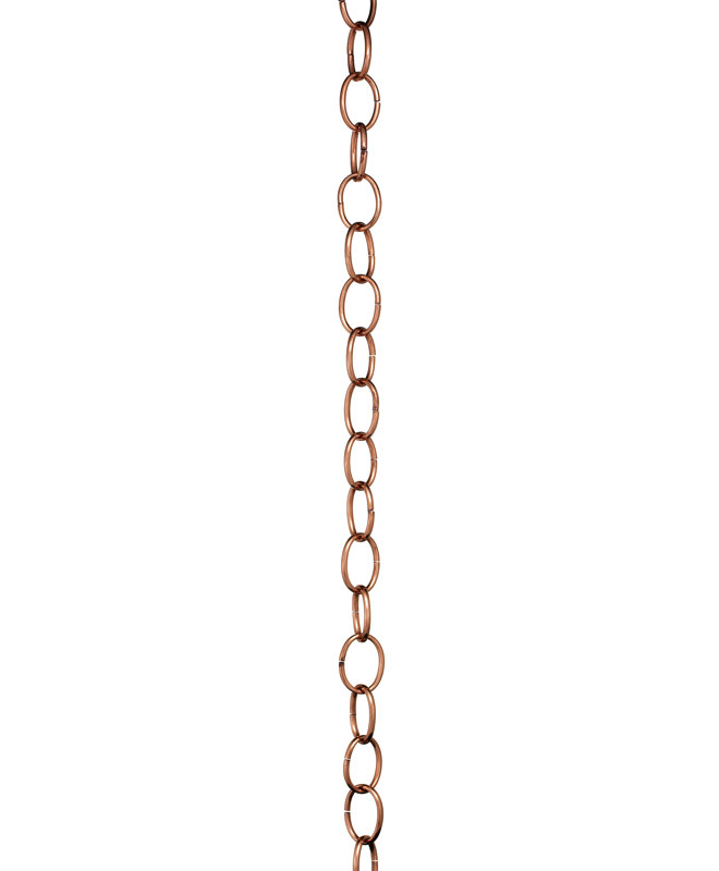 Hendon Weather Resistant Copper Abstract Rain Chain