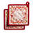 Maison d'Hermine  Artisan Love - Somerset 100% Cotton Set of 1 Curtain - 50" x 84"