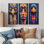 Ravens Call Totem I - Native American Art Totem Wall Art Collection