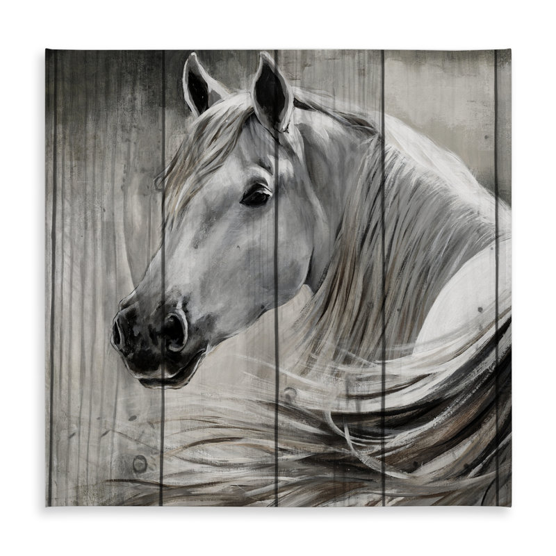 Rustic Horse Tablecloth - Farm Animals Decor for Home