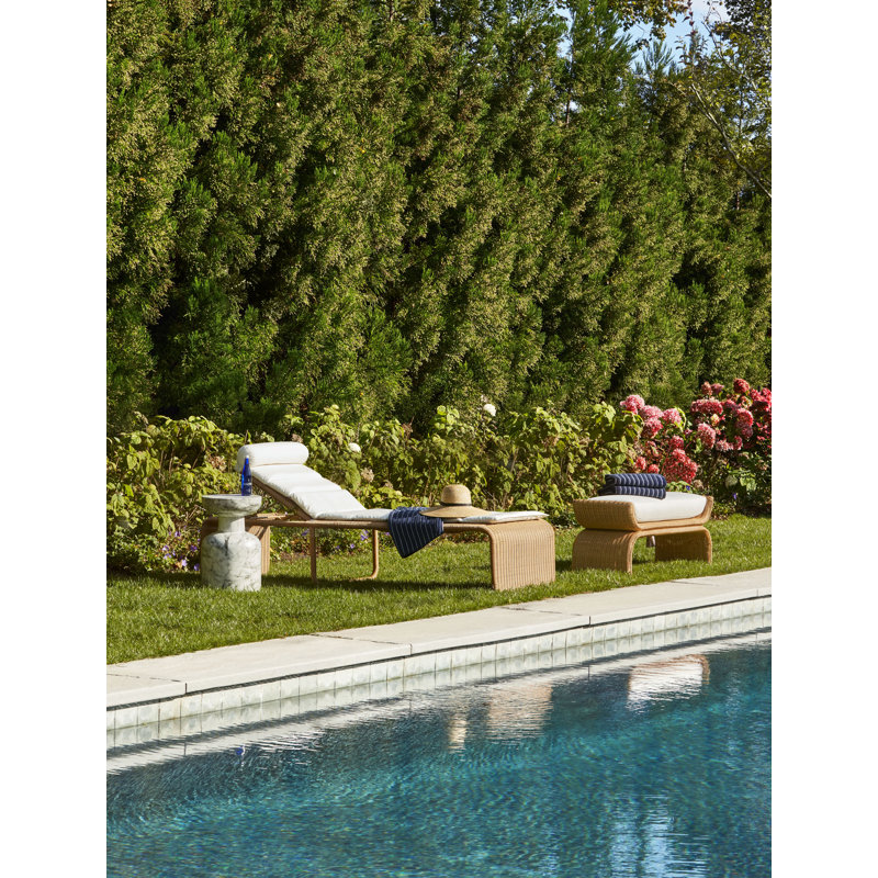 Carrier And Company Outdoor Outdoor Bench, Tan 71617L24