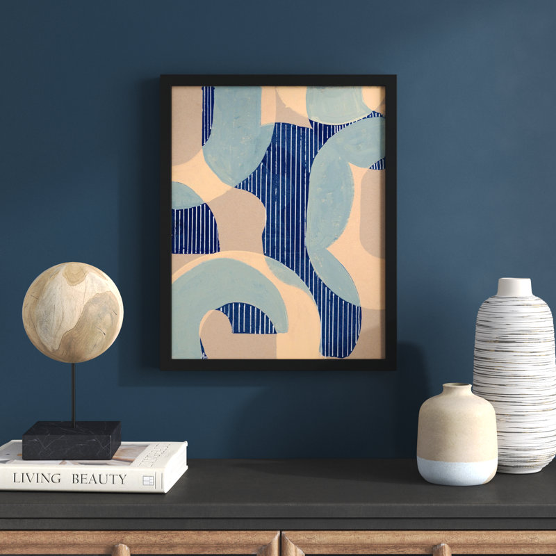 Downside Up by Andrea Stokes, 20" H x 16" W x 1.25" D, Black