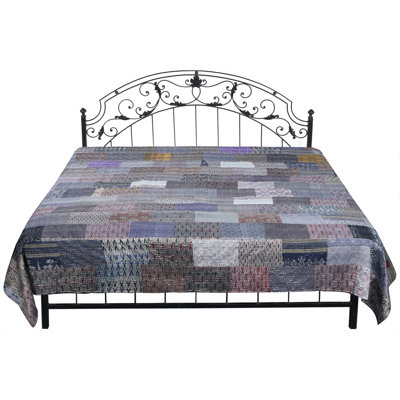 Cotton Patchwork Coverlet