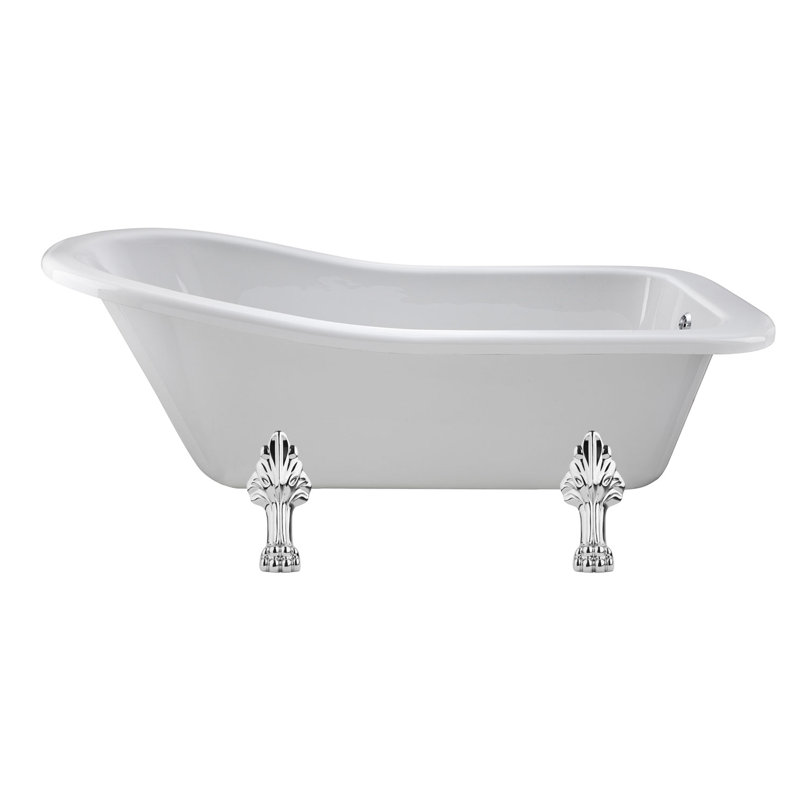 Brockley 1500.00mm x 730mm Soaking Acrylic Bathtub