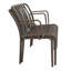 Badi Stacking Patio Dining Armchair-726881098
