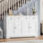 Broadview 54" Sideboard Buffet with Drawers, Dining Cabinet with Adjustable Shelf-834763669