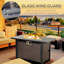 Rectangle Steel Propane Smokeless Fire Pit Table