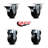 Soft Rubber Swivel Caster