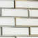 Athena 12" x 12" Glass Brick Joint Mosaic Wall Tile
