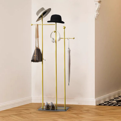 Portemanteau autoportant, utilisé dans le bureau de la chambre à coucher pour suspendre vêtements, chapeaux, sacs
