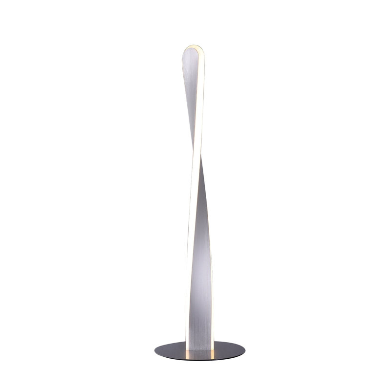 Hadis Metal Novelty Lamp, Brushed Chrome