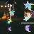 Miyabi Plastic Astrology & Stars Wind Chime