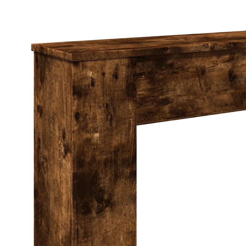 Engineered Wood Fireplace Surround, Smoked Oak