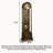 European-style retro vertical floor clock