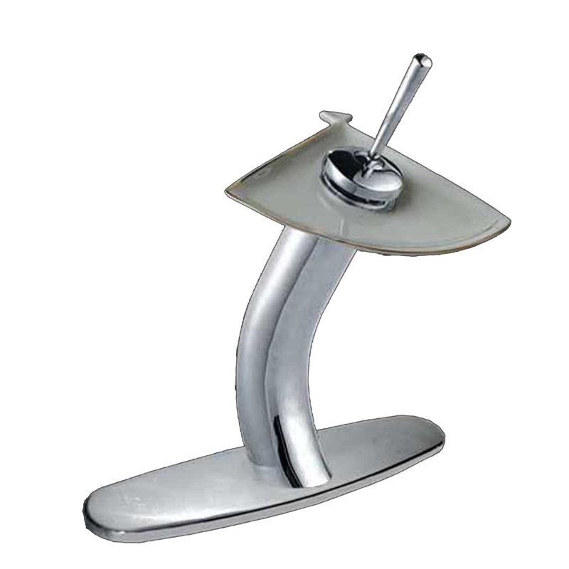 Robinet pour salle de bain à un trou Waterfall