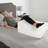Middleburg Extra-High Wedge Pillow for Sleeping - Memory Foam with Soft Bamboo Fiber Cover-872284266