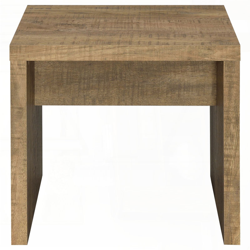 Mango Square Farmhouse End Table