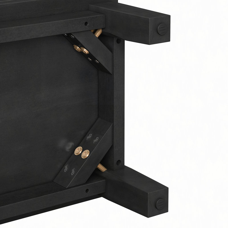 Console multimédia avec 4 tiroirs et gestion des câbles, console de télévision pour téléviseur de 75 po ou moins, centre de divertissement pour le salon et le bureau