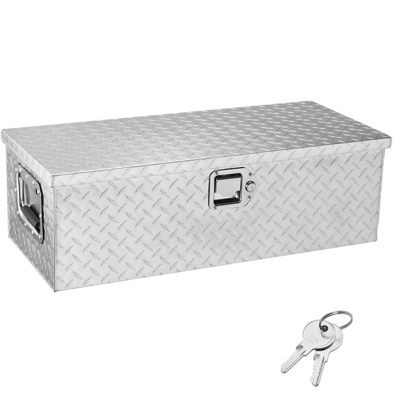 VEVOR Heavy Duty Aluminum Truck Bed Tool Box, White