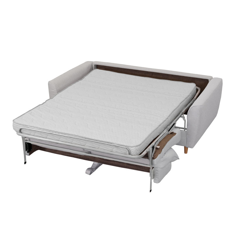 Mattlyn Sofa Bed with Mattress, Light Grey