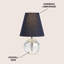 Lampe de table transparente 16 po Charlton-1510059826