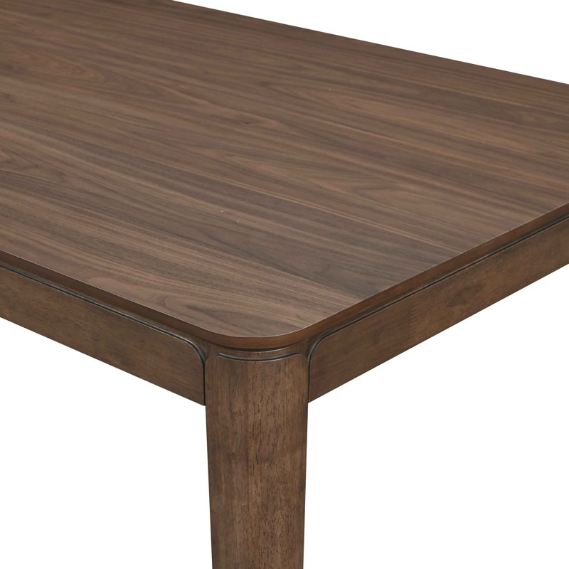 Ensemble repas 5 pièces Bristol avec chaises sculptées Bristol, Brown, 4