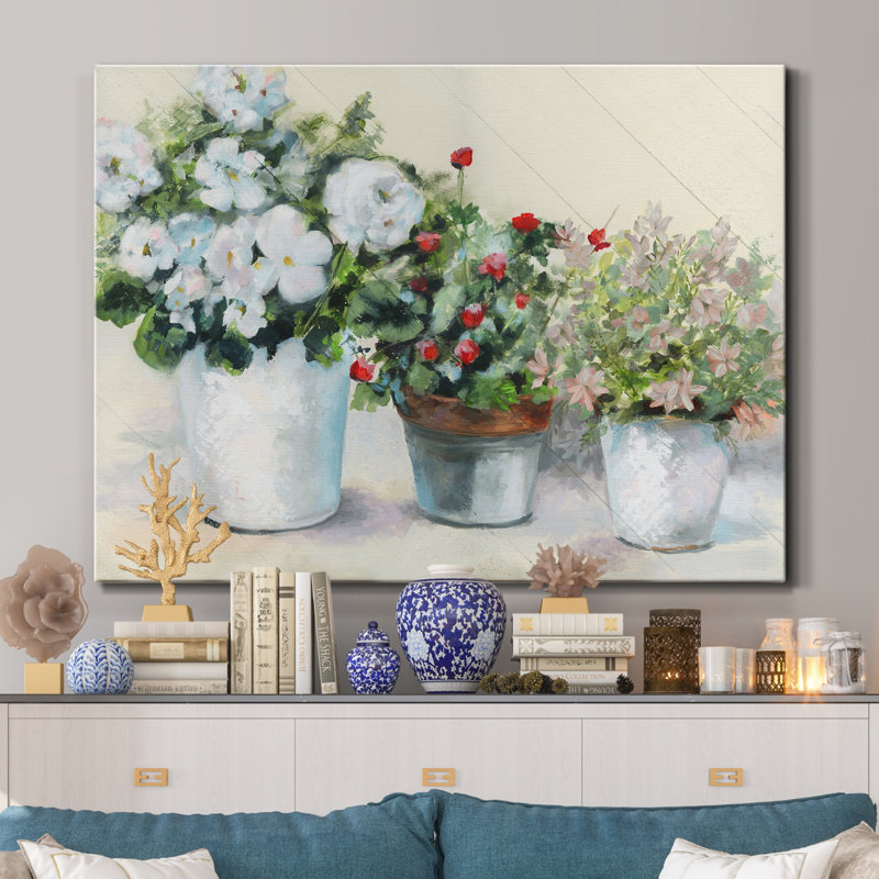 Cottage Cottage - Impression sur toile tendue, H 40 po x l 30 po x P 1 po