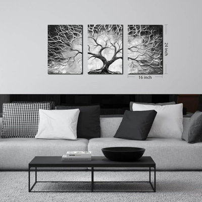 3 Piece Wrapped Canvas Print