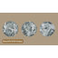 Plateau rond en marbre naturel 12 po Guein-323424086