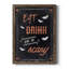 «Be Scary», art textuel sur toile-61335660-61335665
