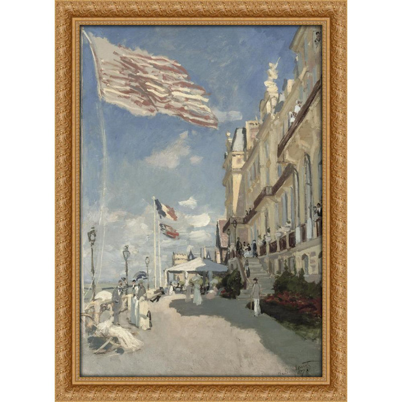 Hôtel des roches noires. Trouville (1870), H 32 po x l 23 po