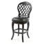 Selders Swivel Upholstered Counter Stool with Metal Frame-41669620
