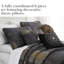 Ensemble de courtepointe en microfibre 6 pièces Midnight Floral Collection par Southshore Fine Linens-609575960-609575961