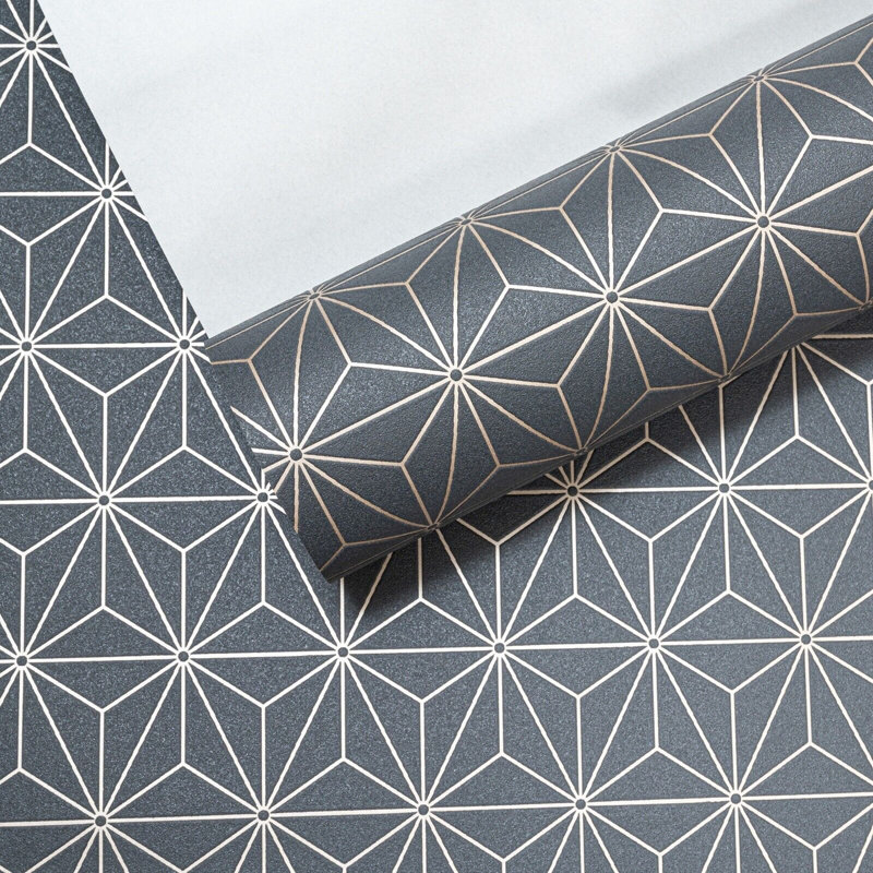 Avienne 10m x 53cm Textured Matte Wallpaper Roll