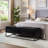 Margarete Velvet Upholstered Storage Bench-620386114
