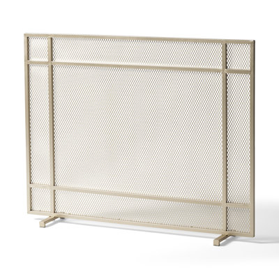 Iron Fireplace Screen