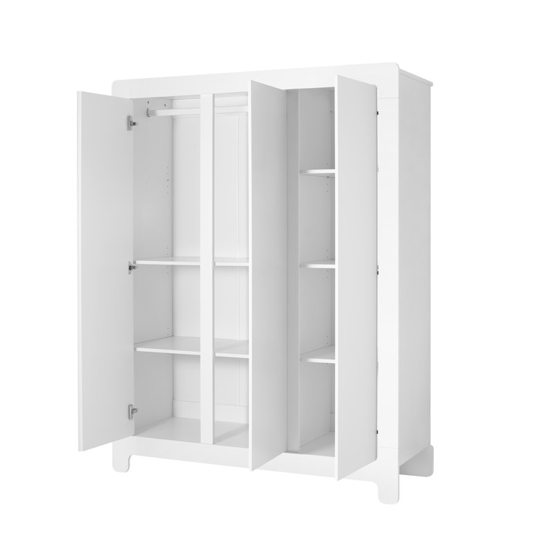 Gira 3 Door Manufactured Wood Wardrobe
