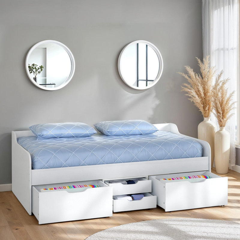 Hearns Single (3') Mate's & Captain's Daybed, White