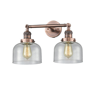 Bell - Luminaire de meuble-lavabo 19 po 2 lumières