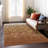 Machine Washable Indoor/Outdoor Chantille ACN2567 Abstract Rug-397485-397486